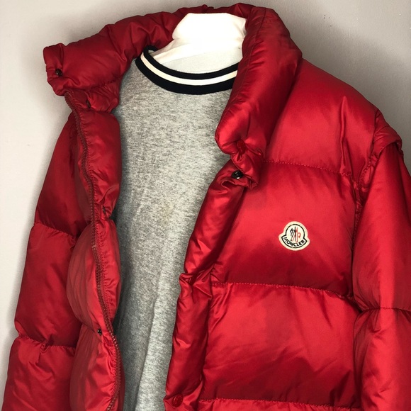 moncler red bubble jacket moncler red bubble jacket